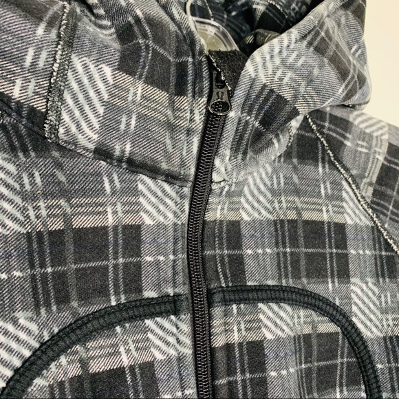 LULULEMON Jacket Checked Scuba Hoodie - Picture 3 of 5